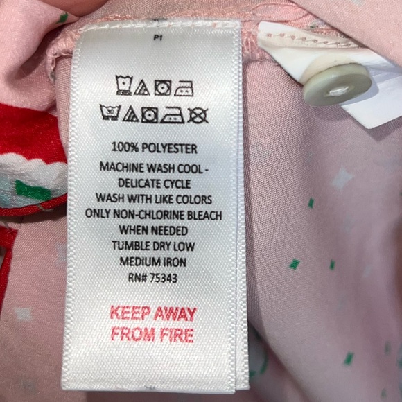 Jingles & Joy Christmas Pajama Set – Women’s Small, Pink Holiday PJs - Picture 7 of 7